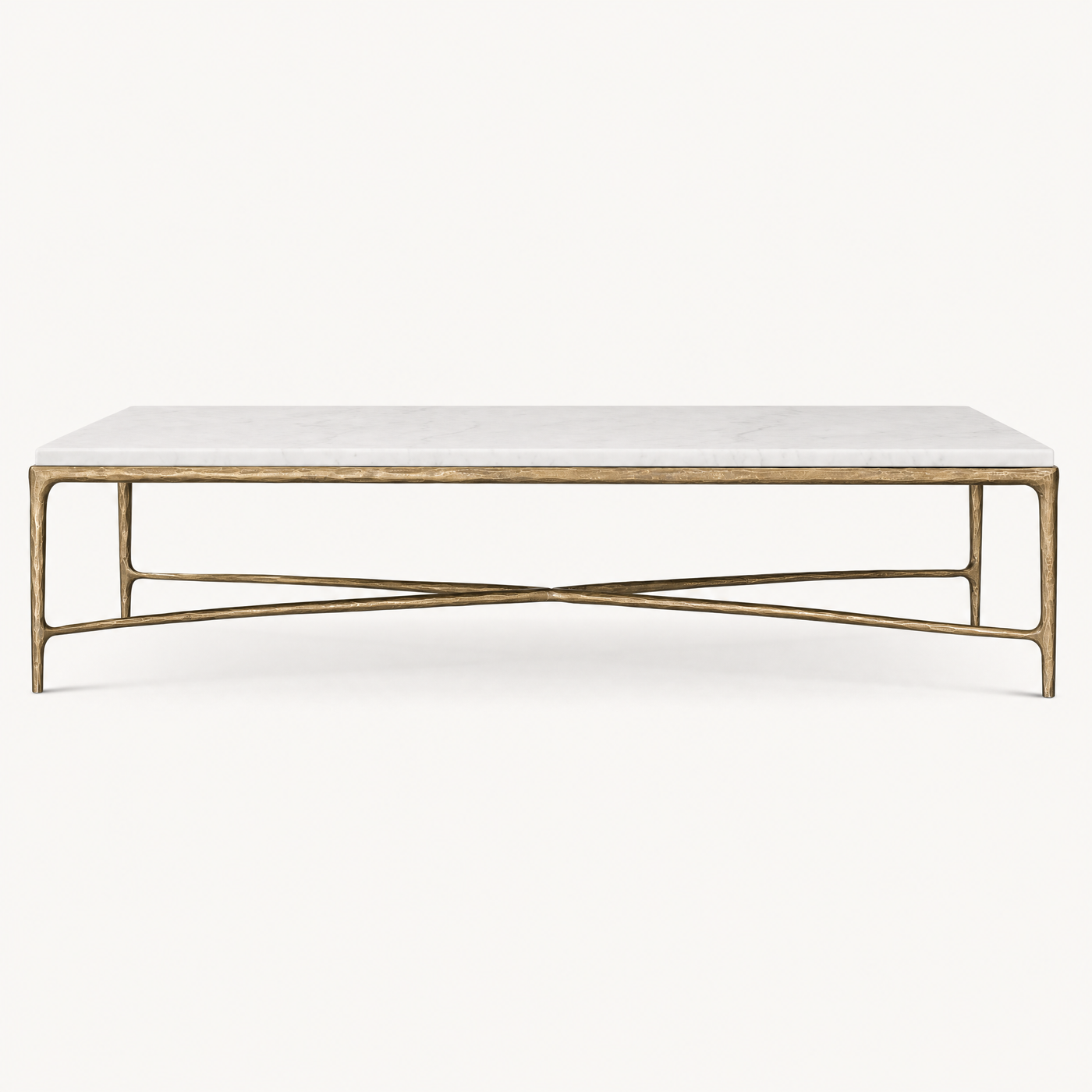Harlow Marble Brass Coffee Table