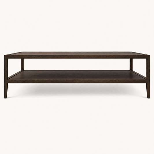 Marlowe Espresso Two Tier Table