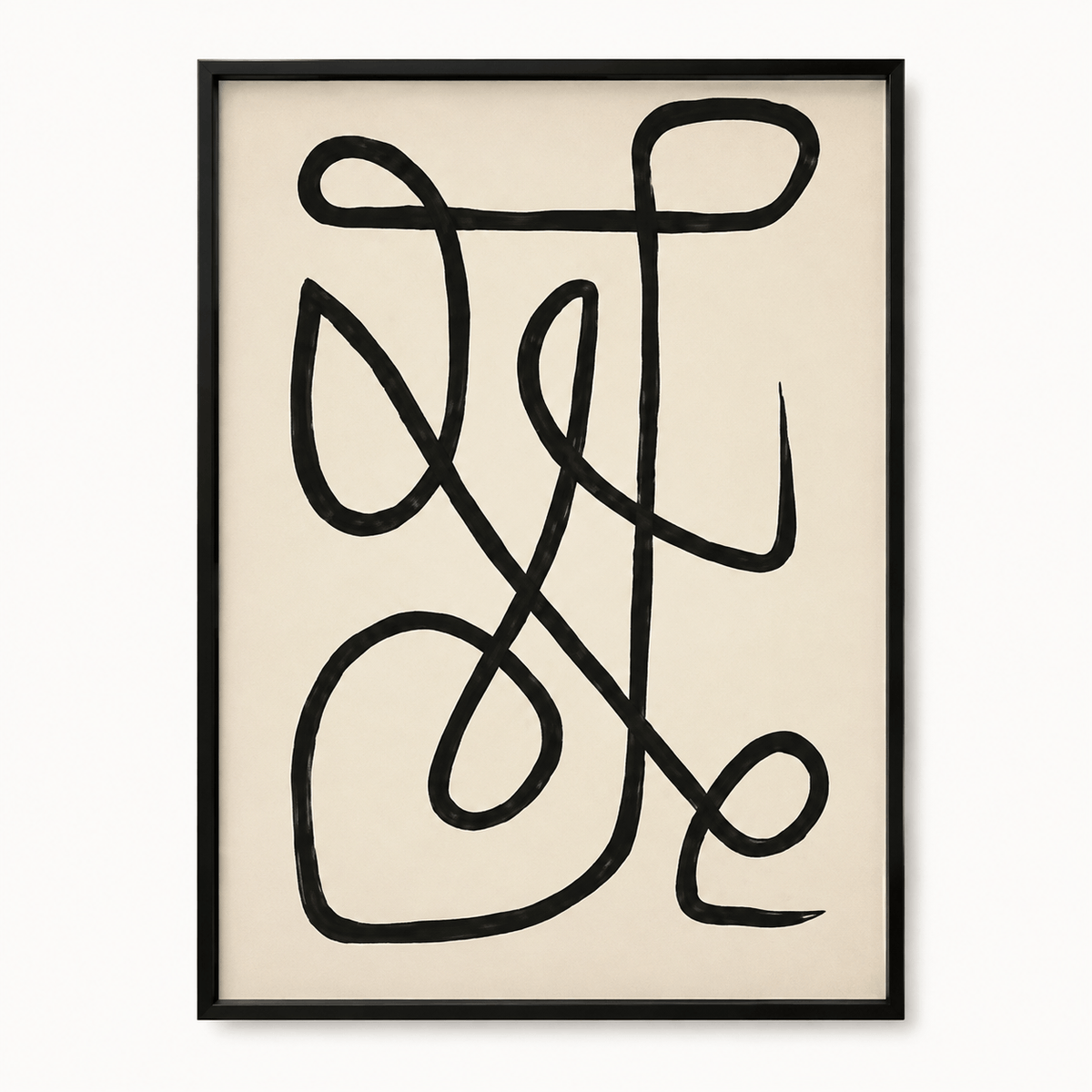 Continuous Line Wall Art — product view