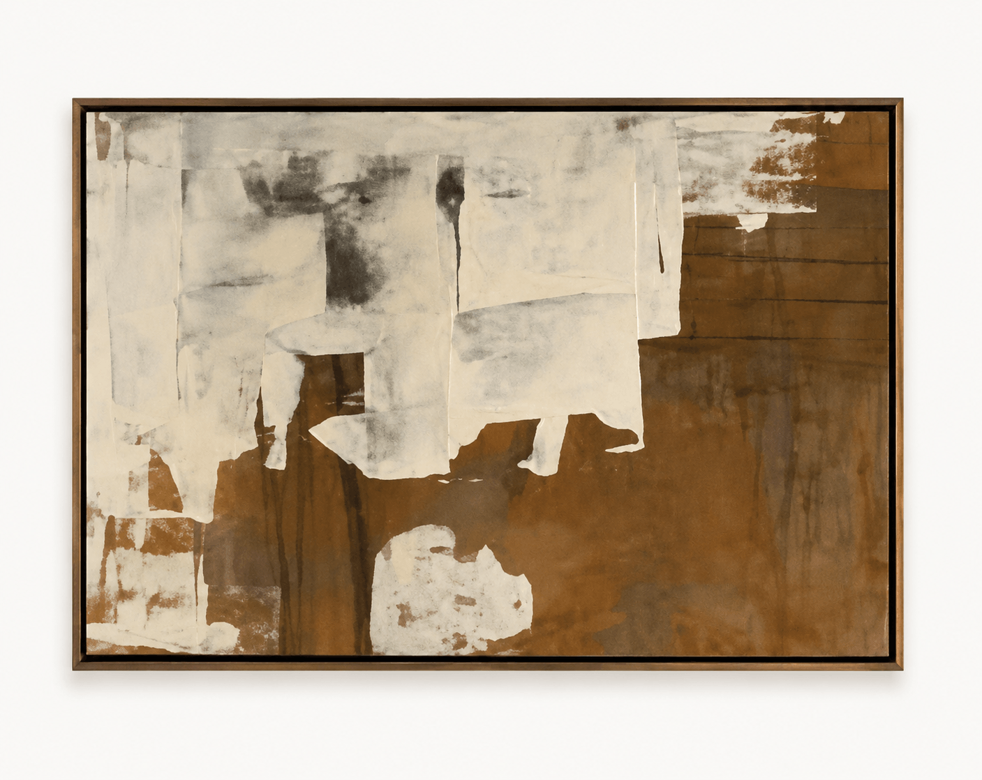 Earthen Collage Wall Art — product view