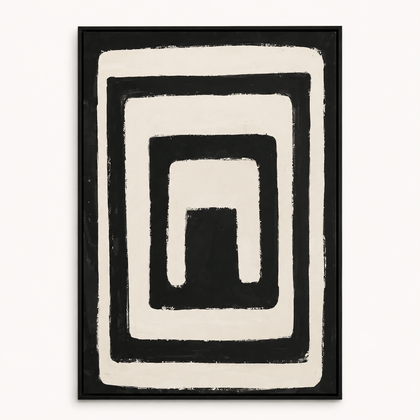 Nested Maze Wall Art — product view