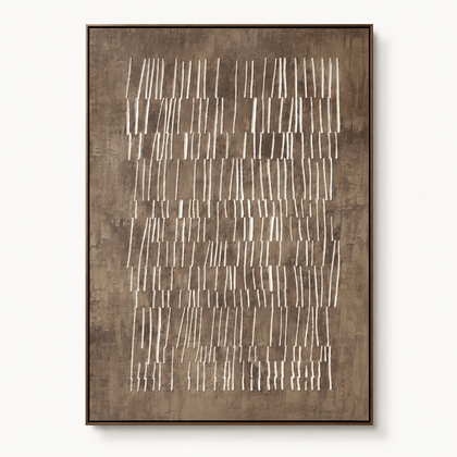 Textured Lines Wall Art — product view