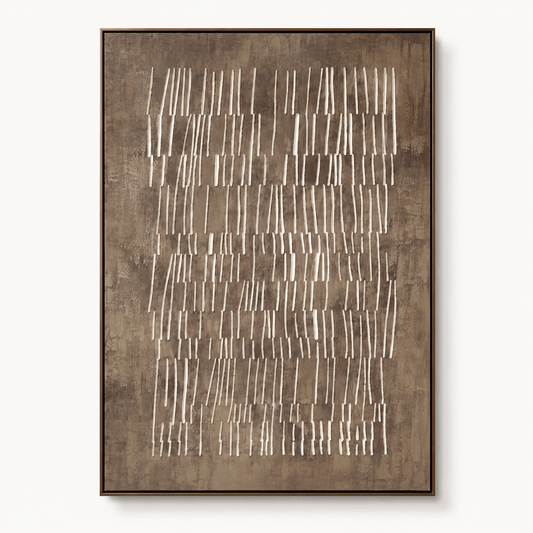 Textured Lines Wall Art — product view