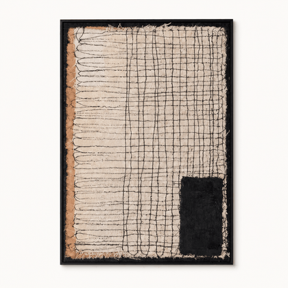 Woven Grid Wall Art — product view