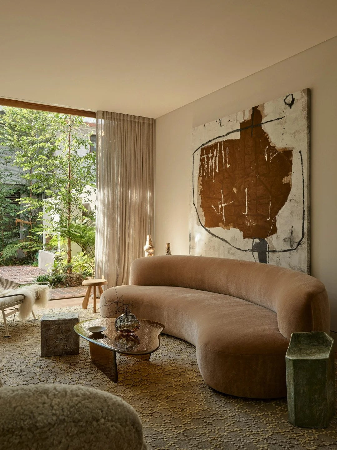 Bring curves into the main seating area