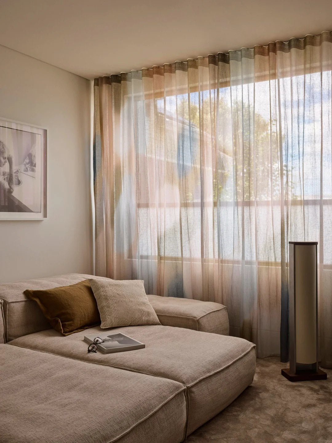 Make window light feel gentle
