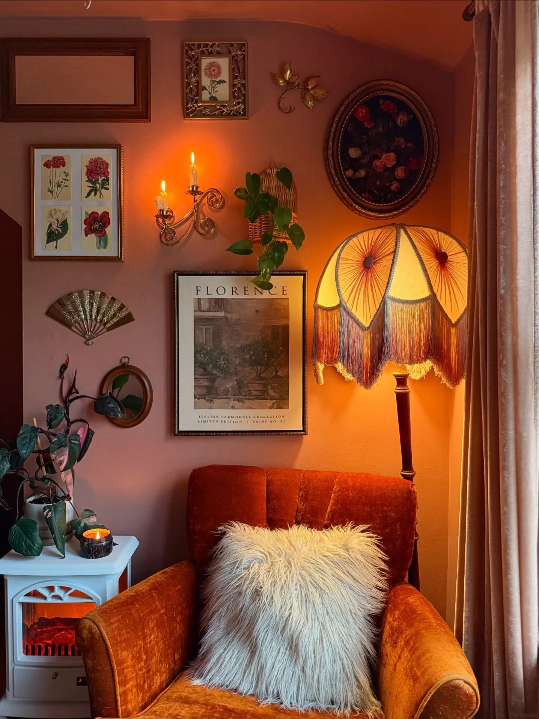 Keep bedside surfaces edited but personal