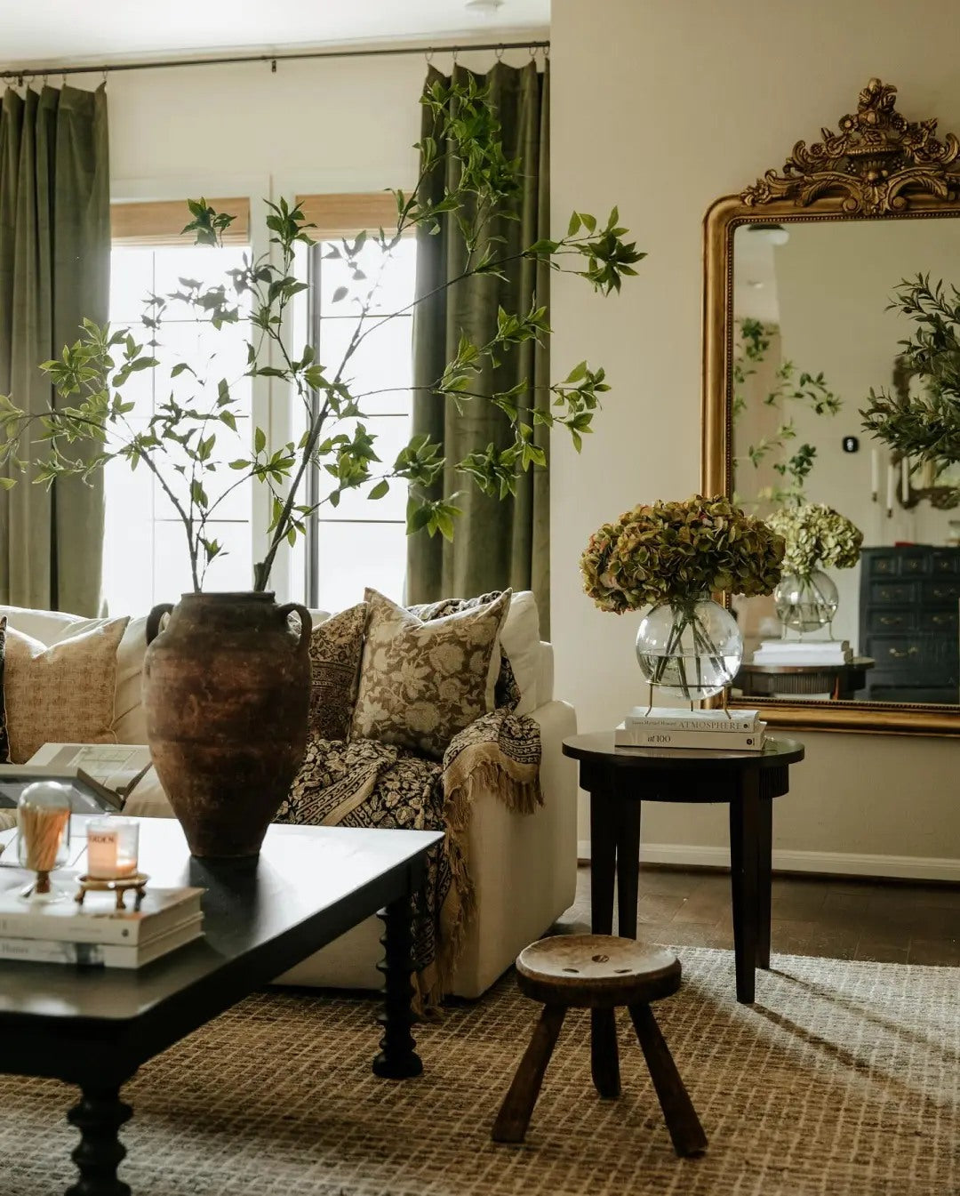 A slightly darker room can feel warm, intimate, and layered.
