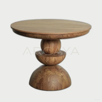 Nola Wood Decorative Object — neutral background 01
