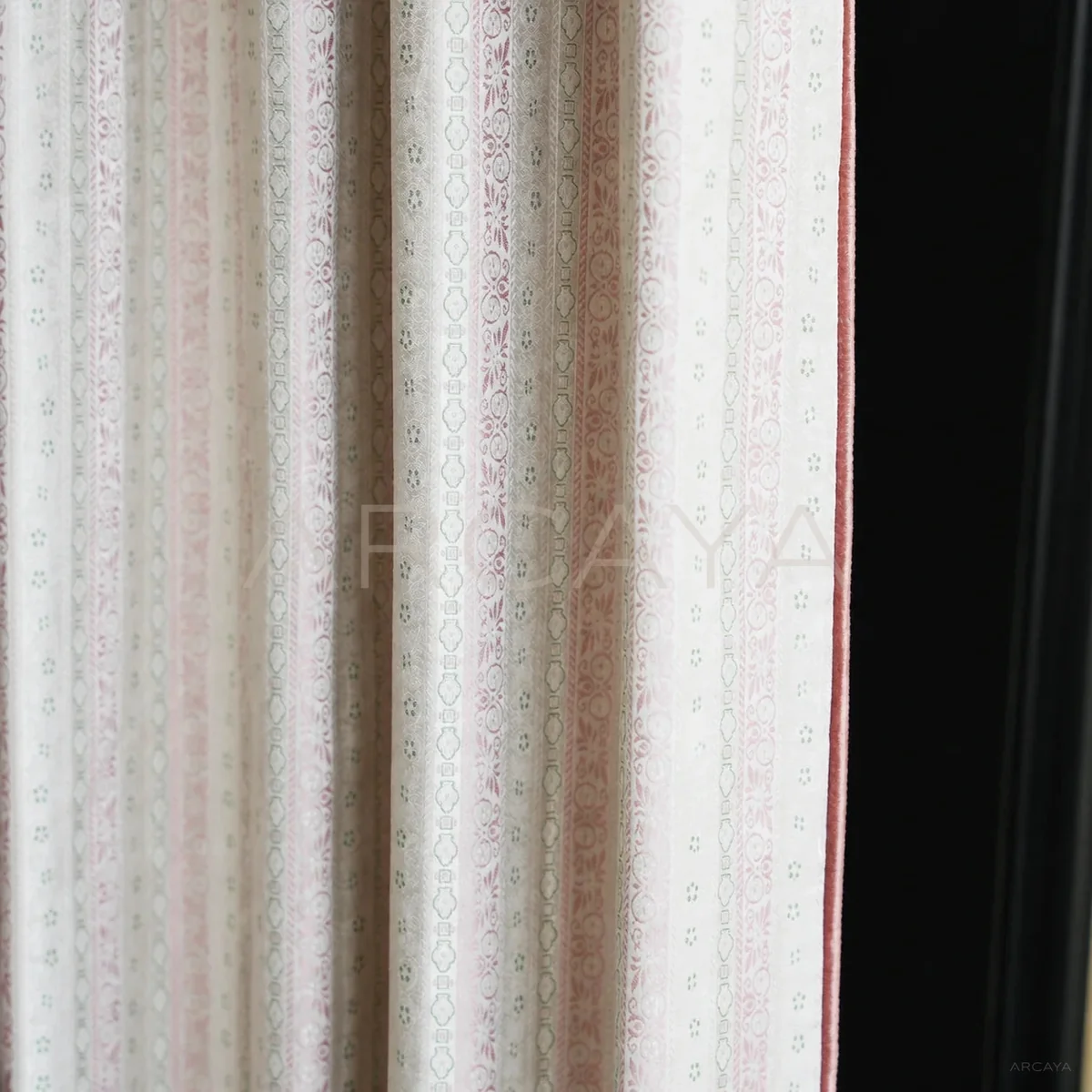 Iris Oak Curtain Panel