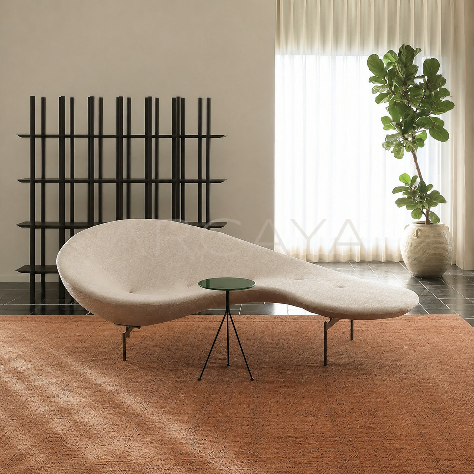 Elara Park Straight Sofa