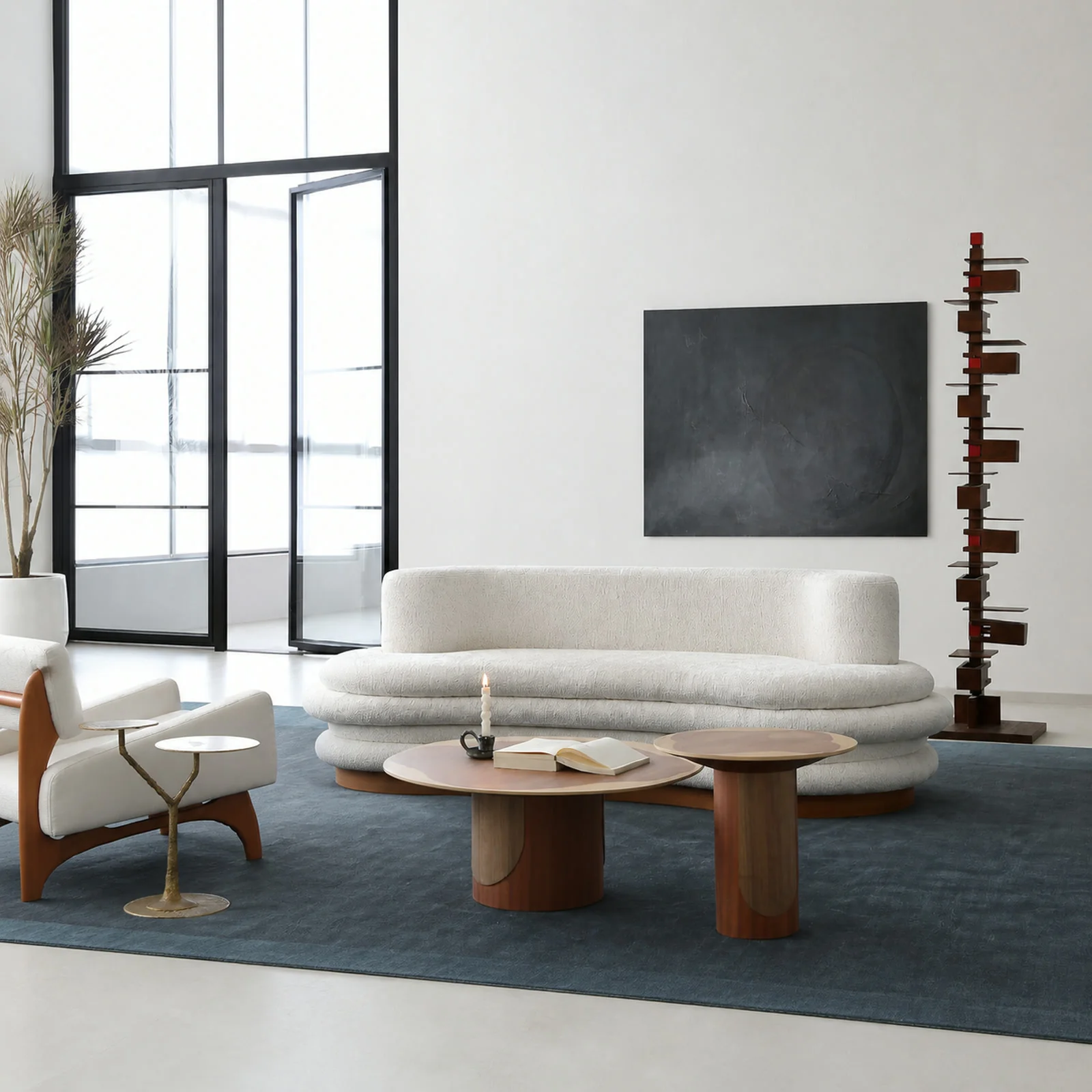 S658 Sofa in a finished interior.