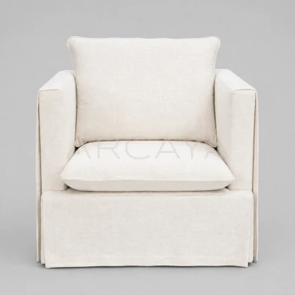 Haven Pearl Lounge Chair - front view 02