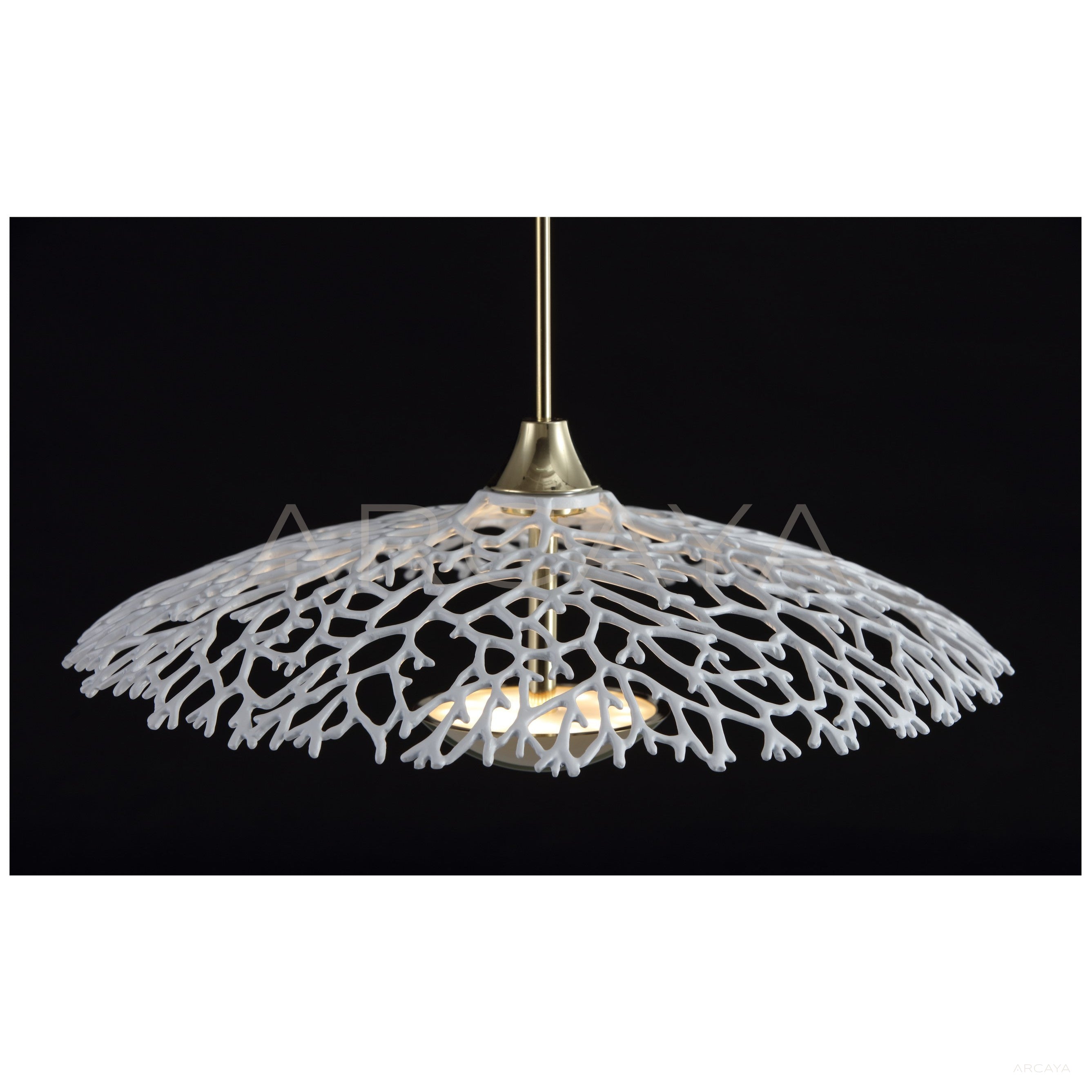 Coral Lace Umbrella Pendant Light 80561