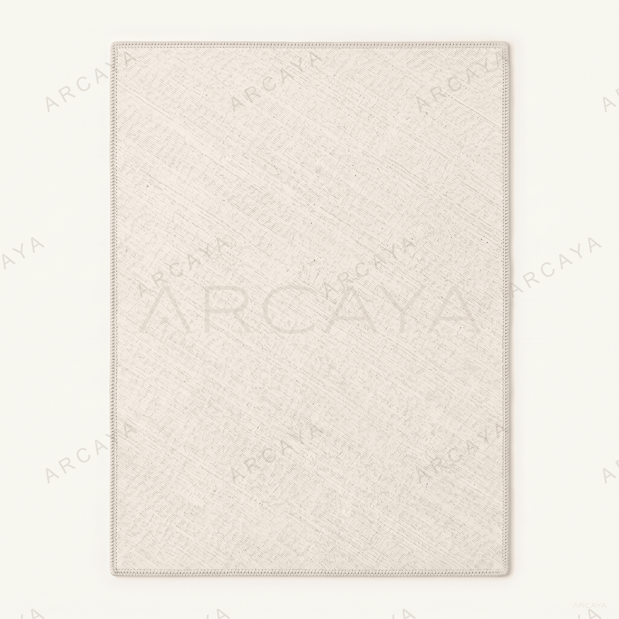 Subtle Linear Pattern Neutral Tone Rug