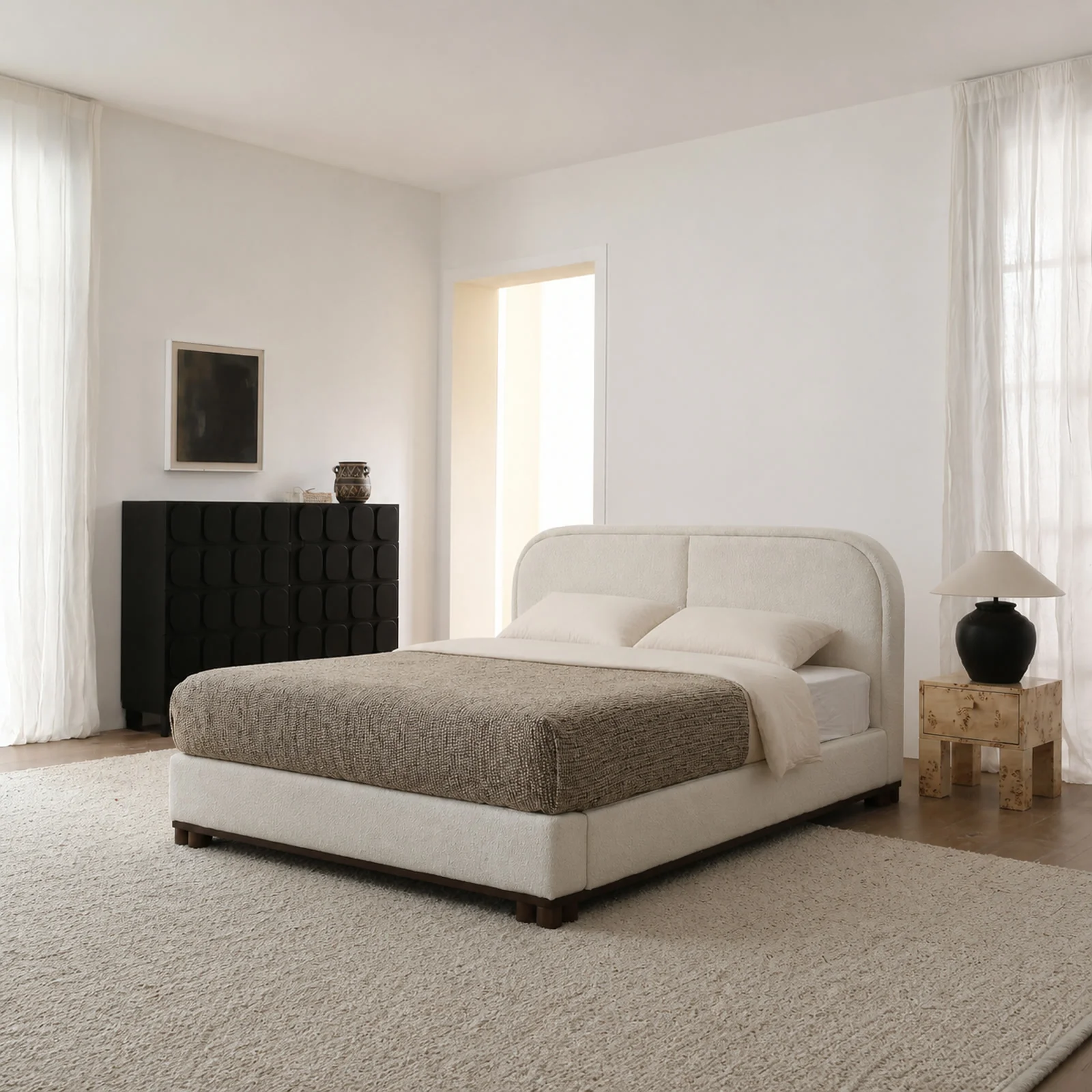 B705 Bed in a finished interior.