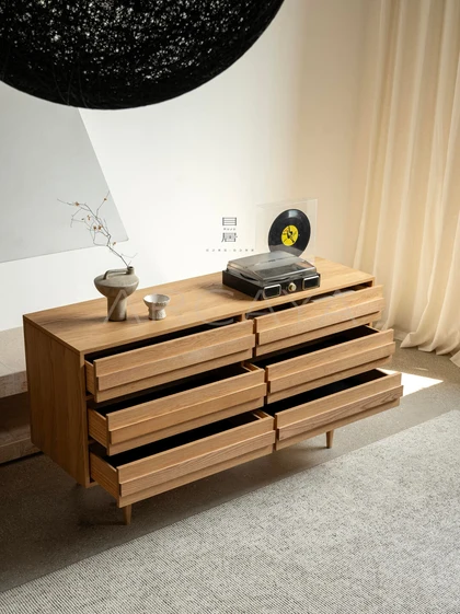 Cove Mist Sideboard — interior view 08