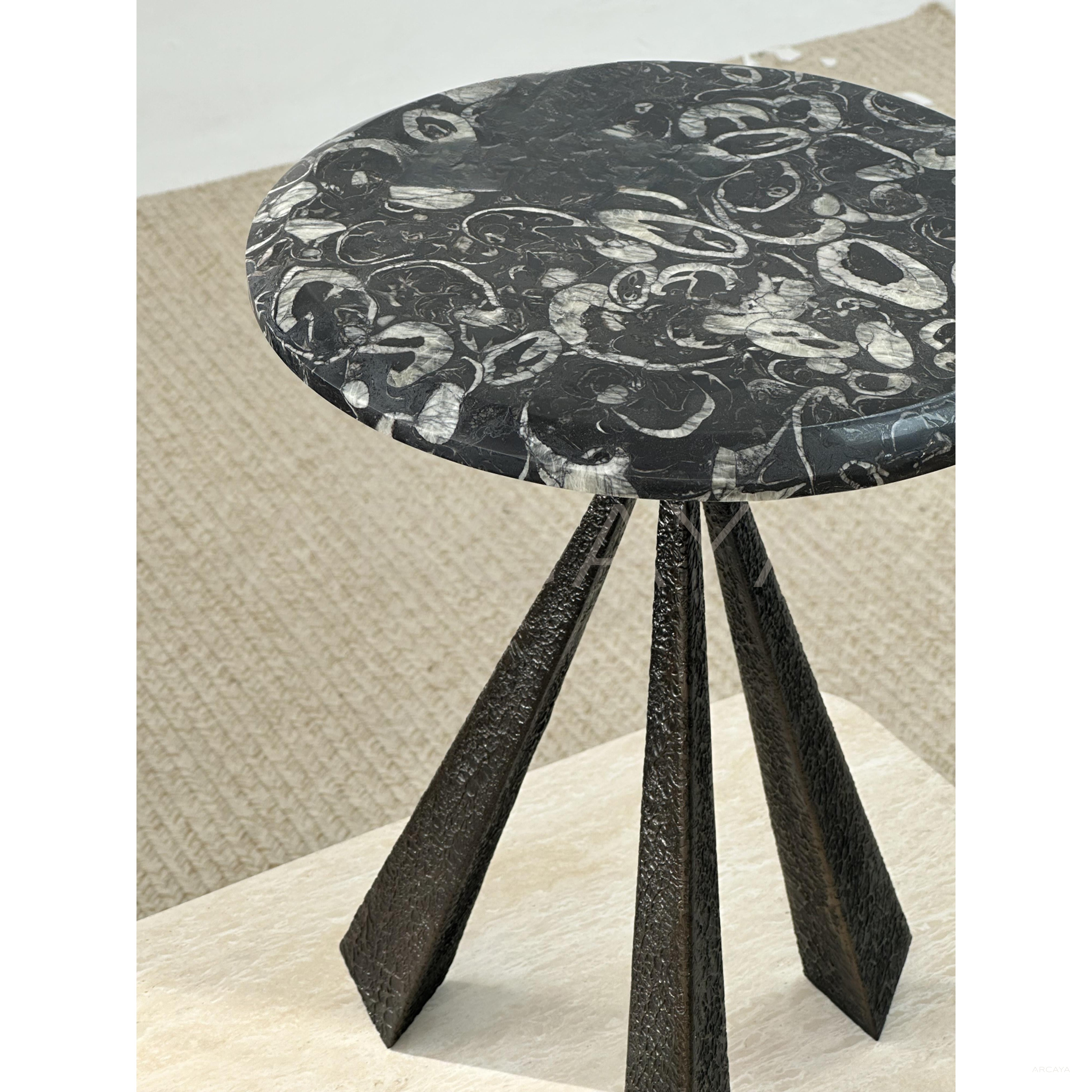 Art Marble Side Coffee Table