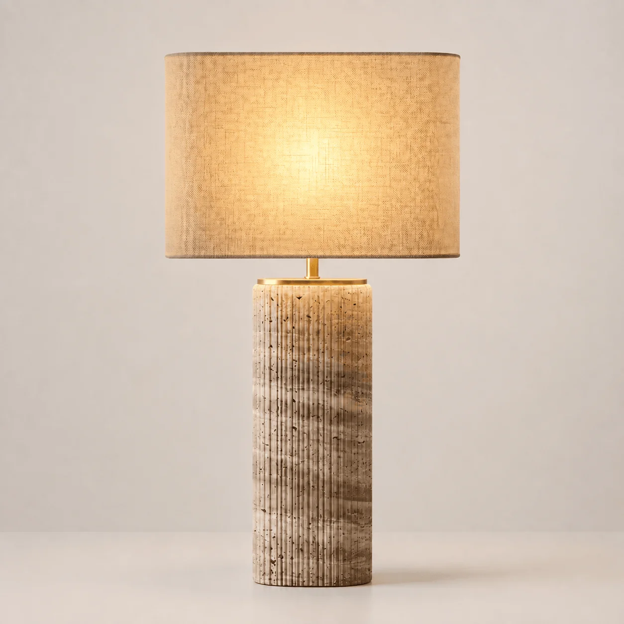 Linen Shade Floor Lamp