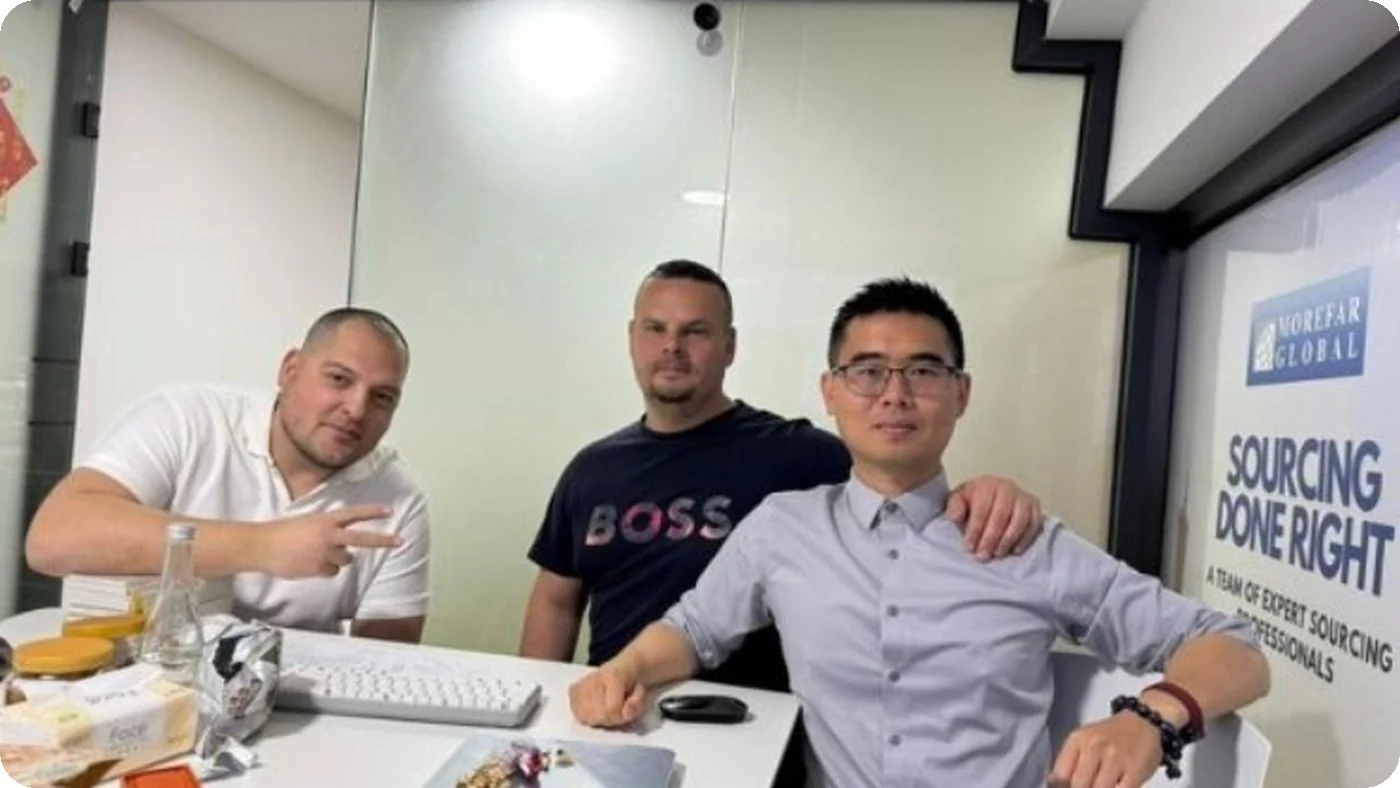 MoreFar Global sourcing team with clients