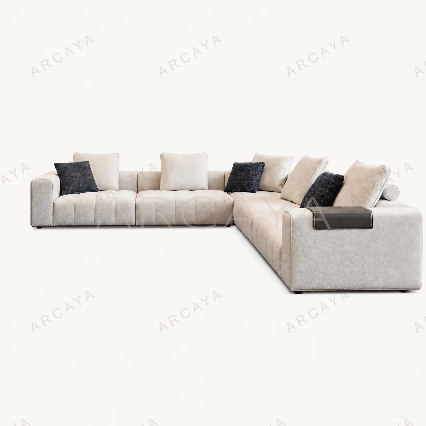 Tailored Linear Modular Sectional Sofa