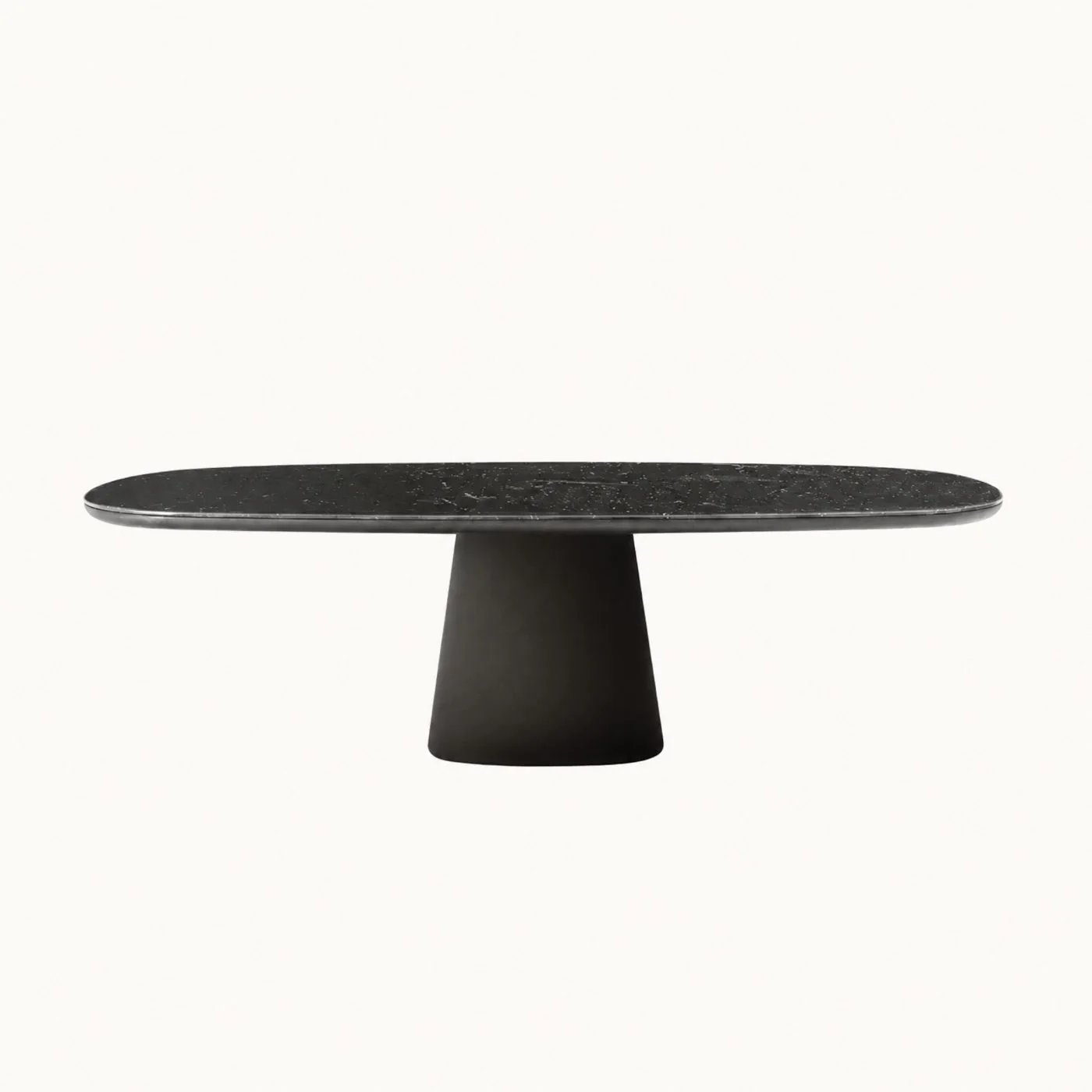 Oval Stone Dining Table Pedestal Base