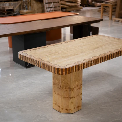 Haven Bay Dining Table - front view 04