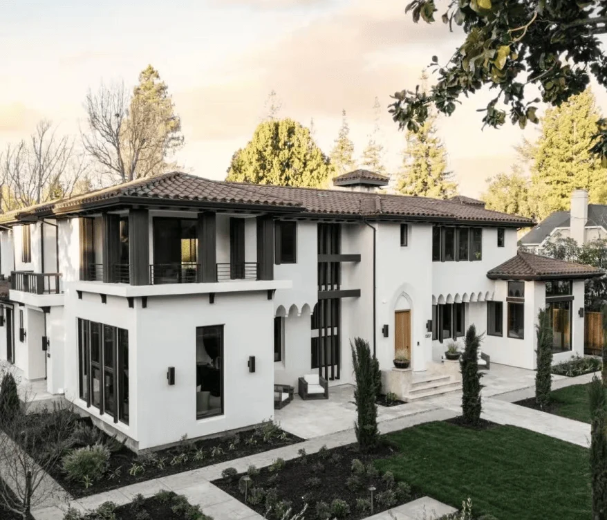 Exterior of the published San Jose whole-home project; architectural context