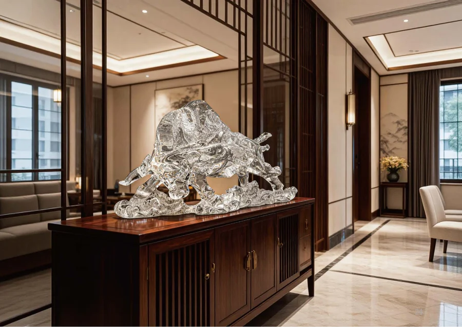 Golden BullGatheringTreasure — Sculptural Objects — A029 — image 1