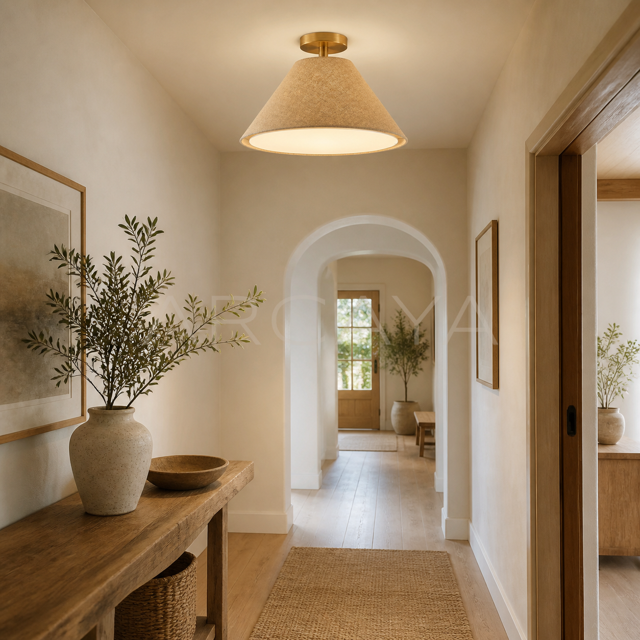 Dorian Ridge Ceiling Light
