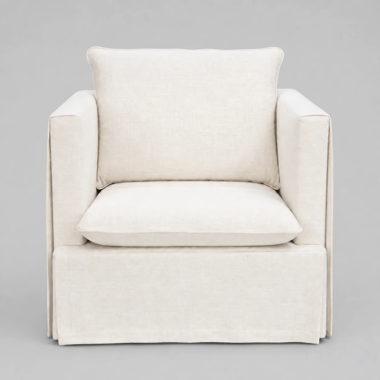 A00122 Lounge Chair in a finished interior.