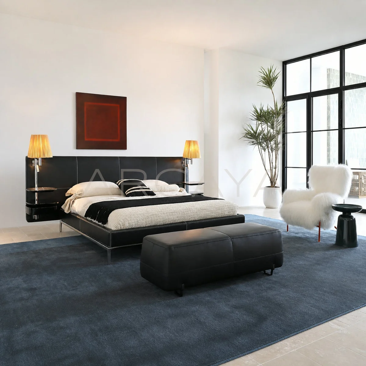 Aveline Birch Bed