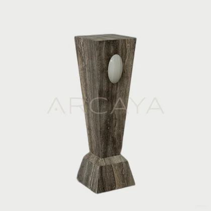 Ivory House Decorative Object — neutral background 01