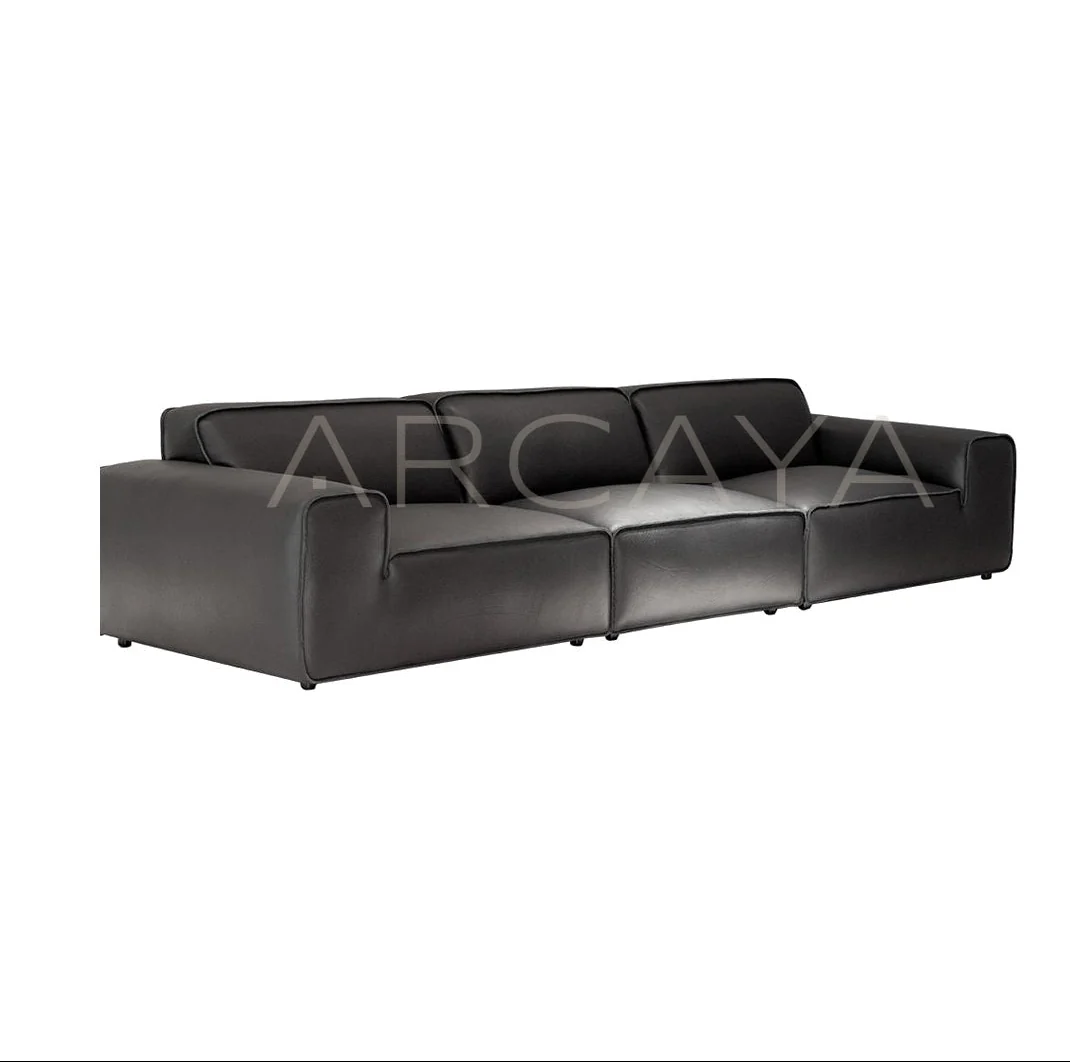 Petra Sienna Straight Sofa