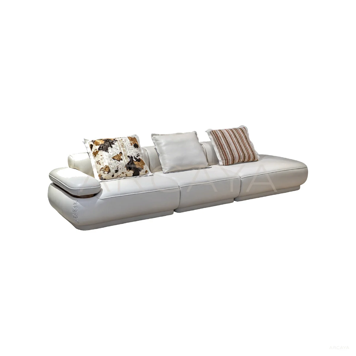 Orla Noir Straight Sofa