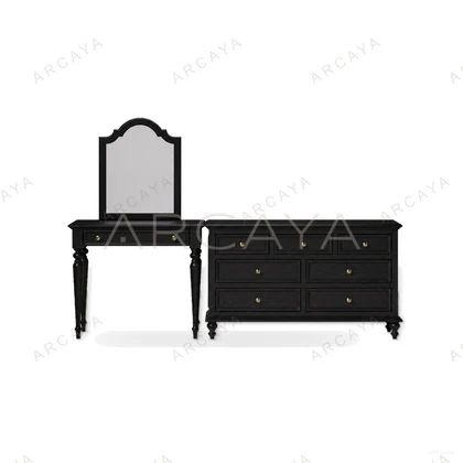 Emily Vanity and Edward Dresser Set — view 03