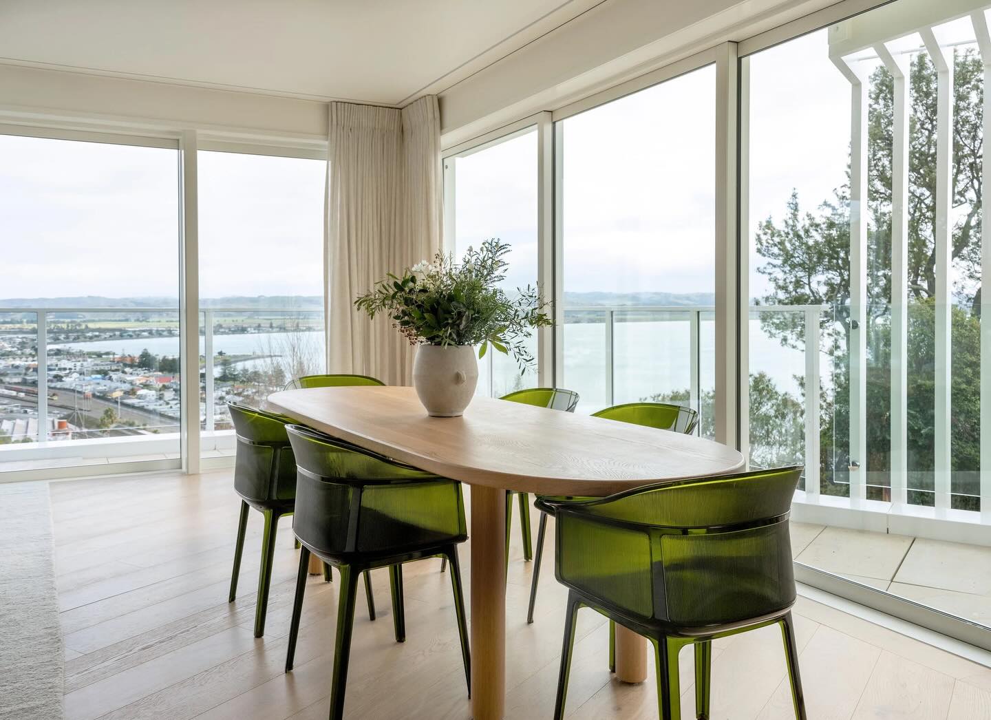 Bring the Outdoors In  contemporary dining room idea