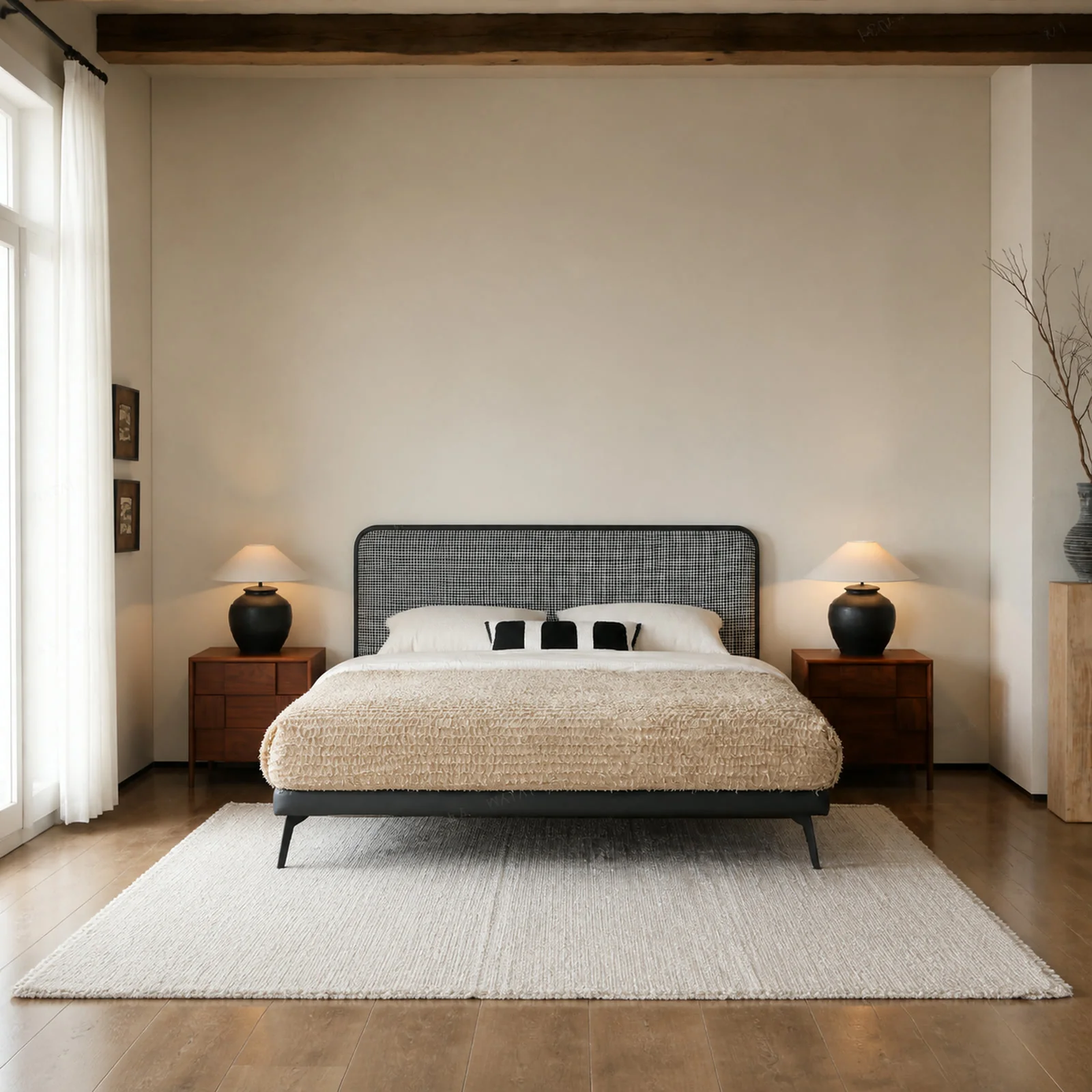 B621 Bed in a finished interior.