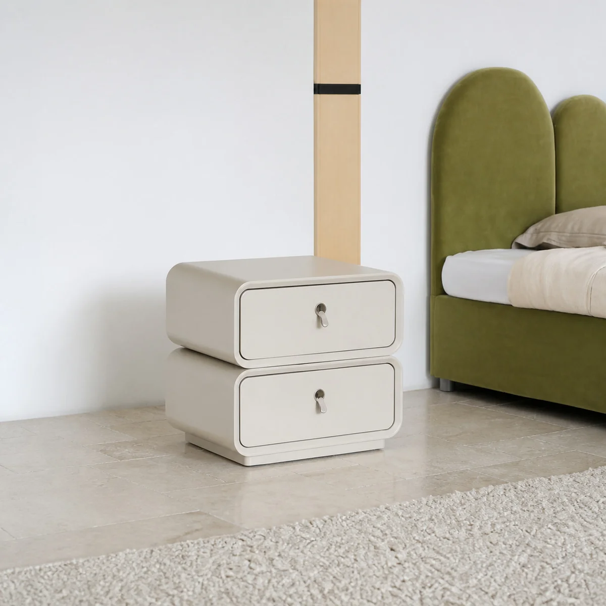 Celine Onyx Nightstand