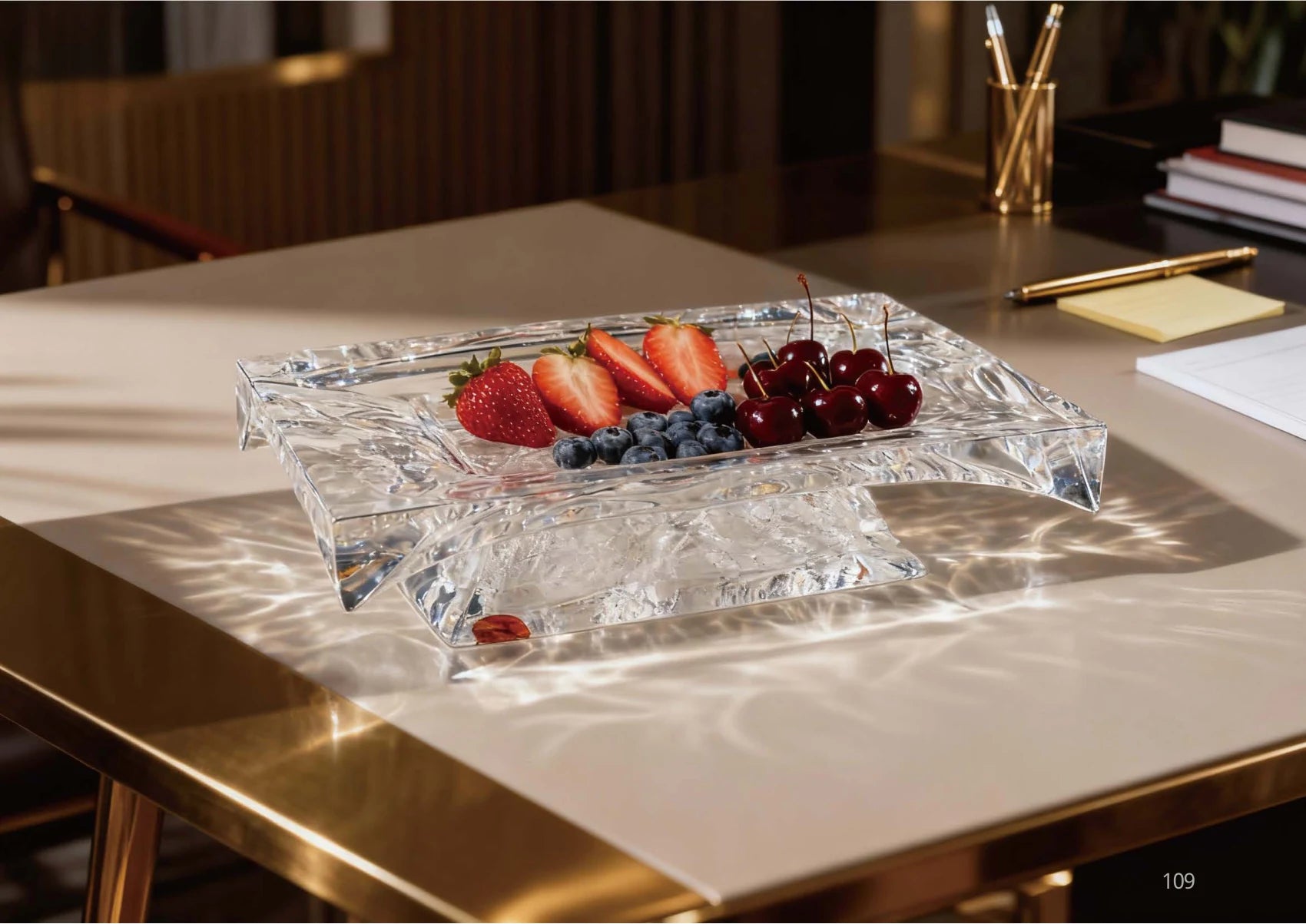 Reflect the Mountain — Serving Platter | Sculptural Objects