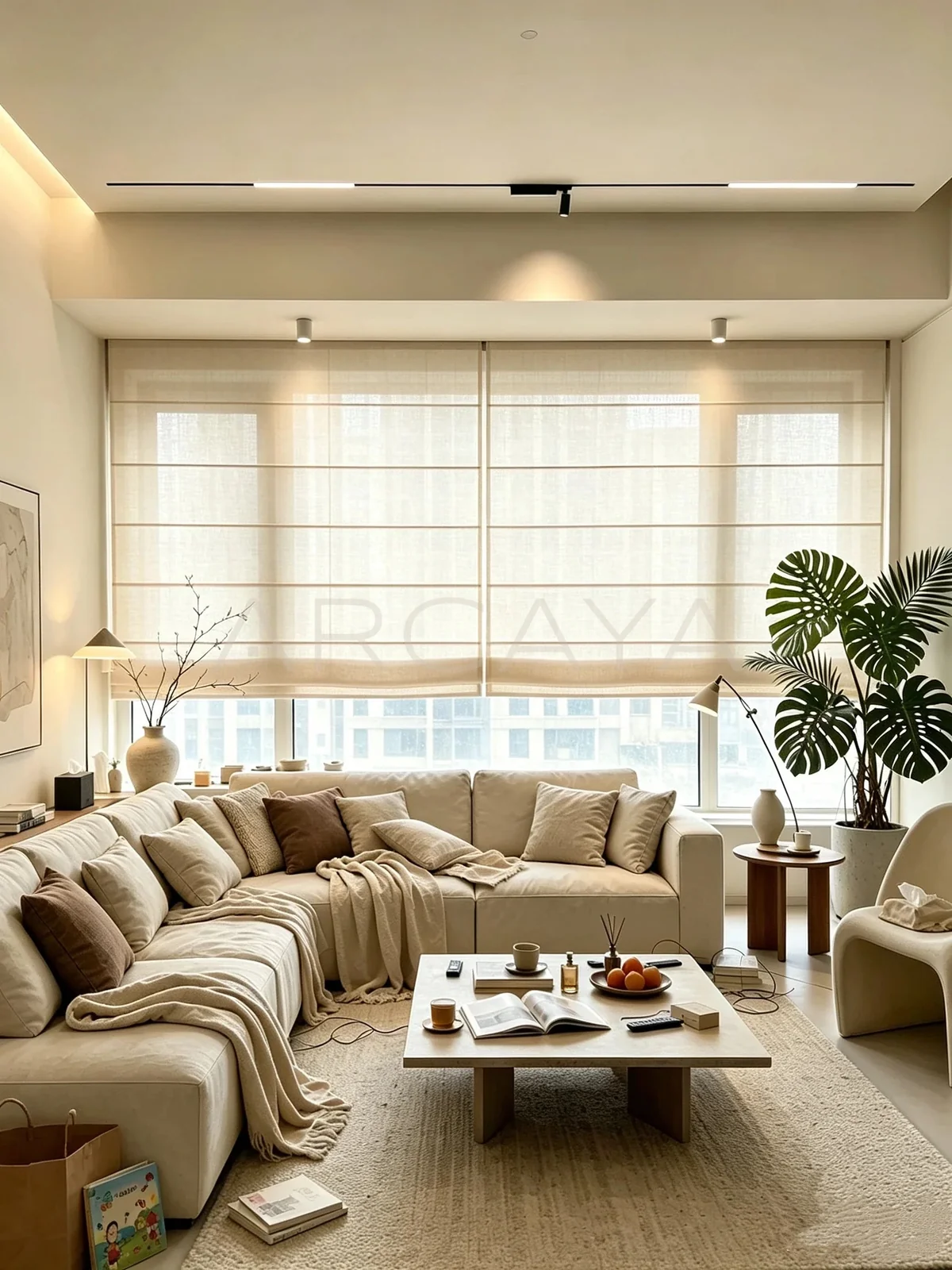 Reed Mist Curtain Panel