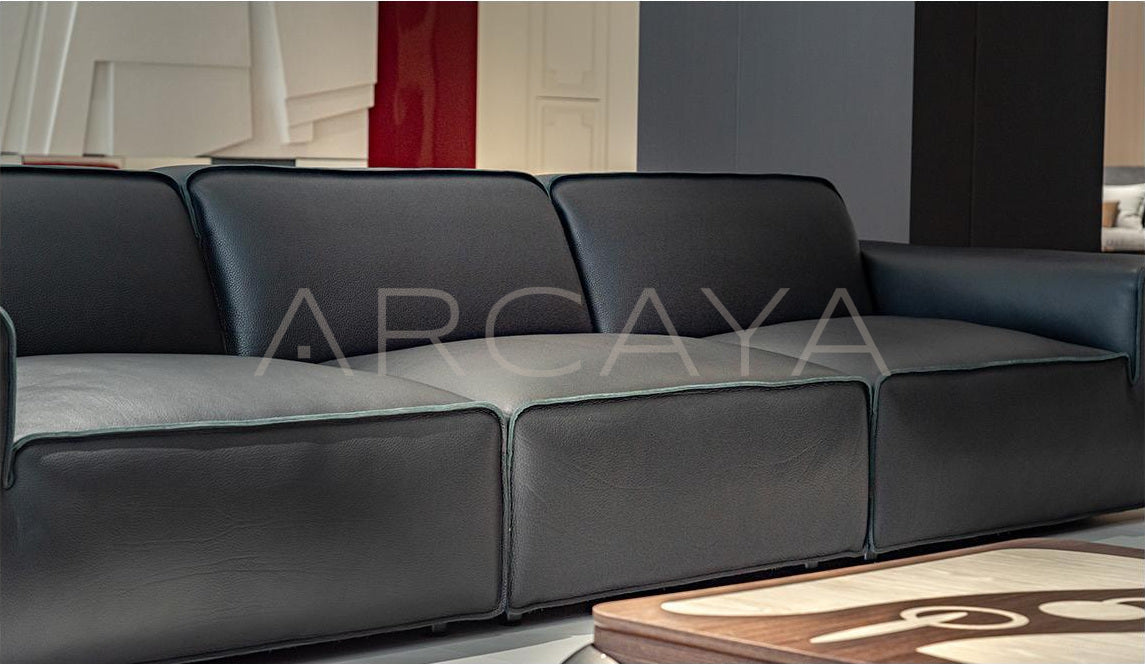 Petra Sienna Straight Sofa