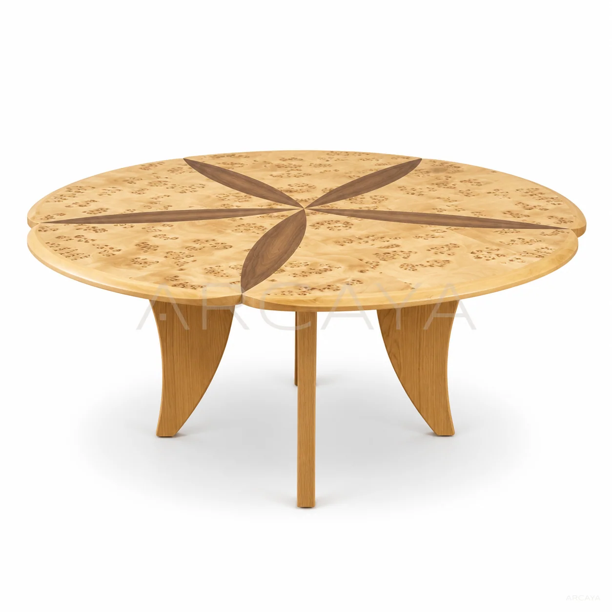 Haven Form Dining Table - front view 01