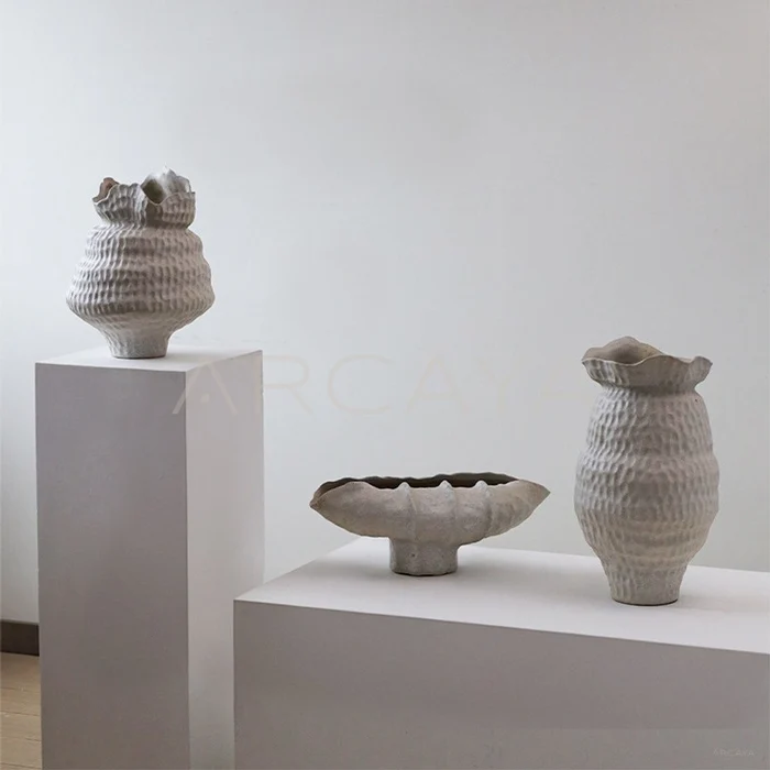 Jingdezhen Wabi Sabi Floor Jar Vase Large