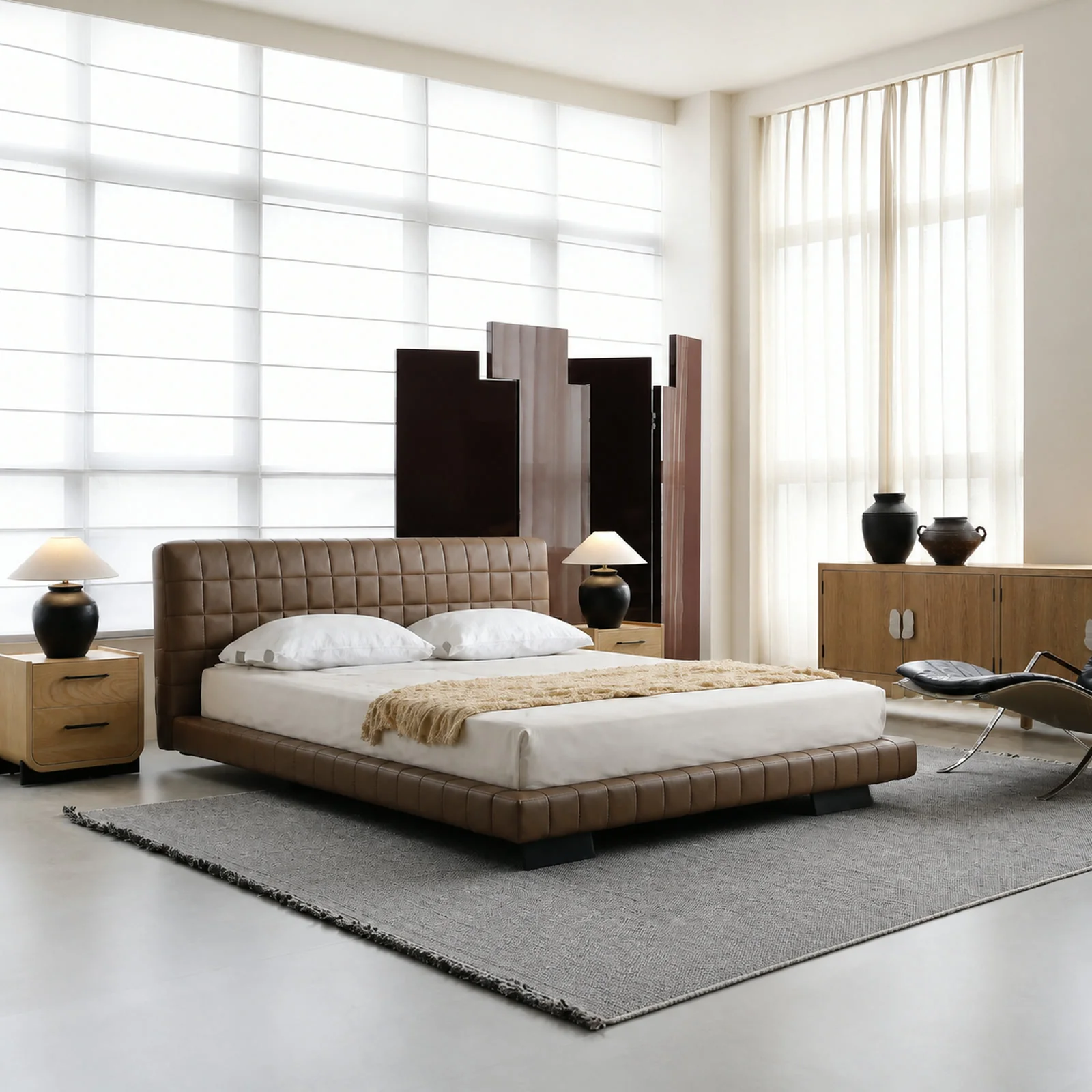 B546 Bed in a finished interior.