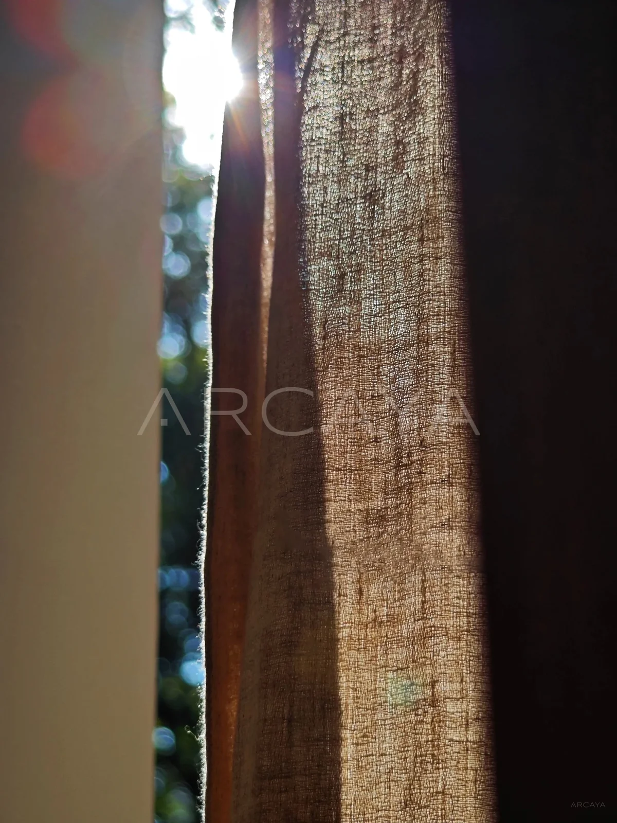 Nola Oak Curtain Panel