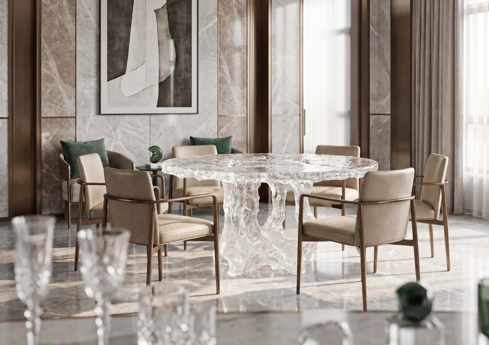 Suitable for all seasons — Dining Table | Tables & Consoles