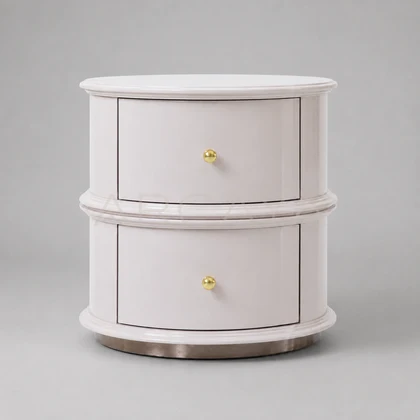 Haven Slate Nightstand - front view 02