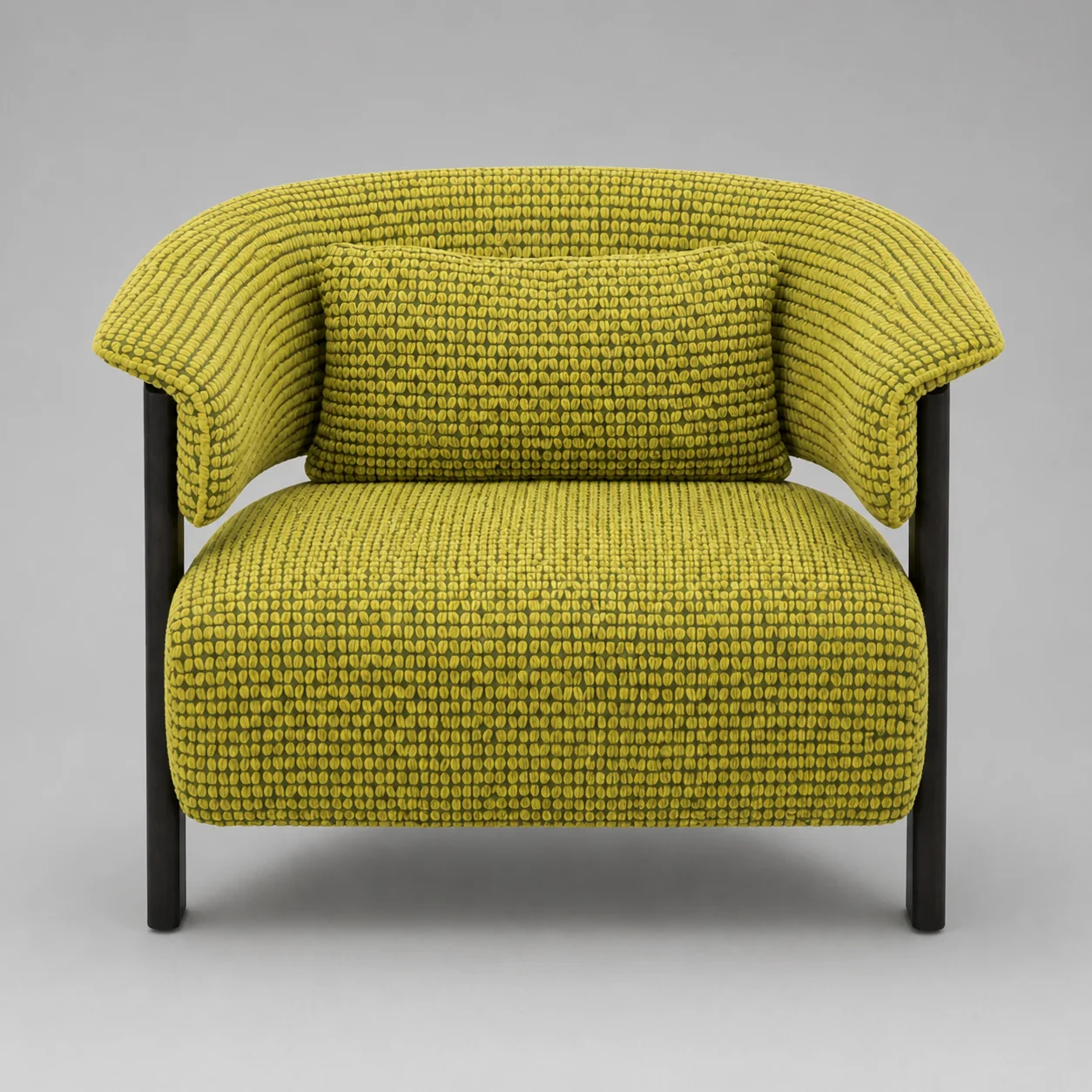 A00088 Lounge Chair in a finished interior.