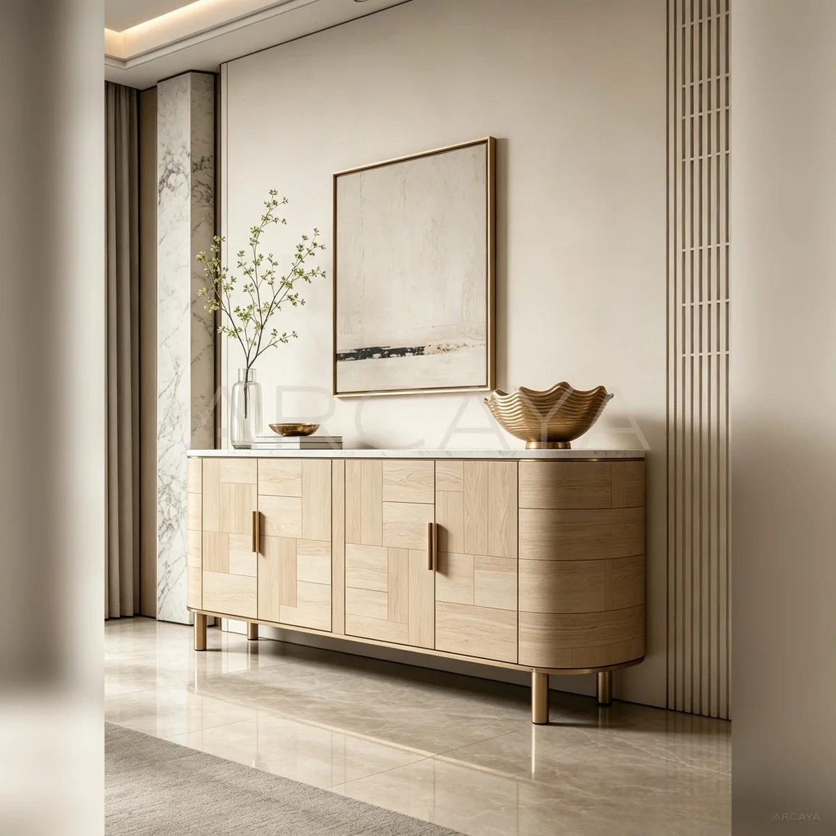 Faye Pearl Sideboard